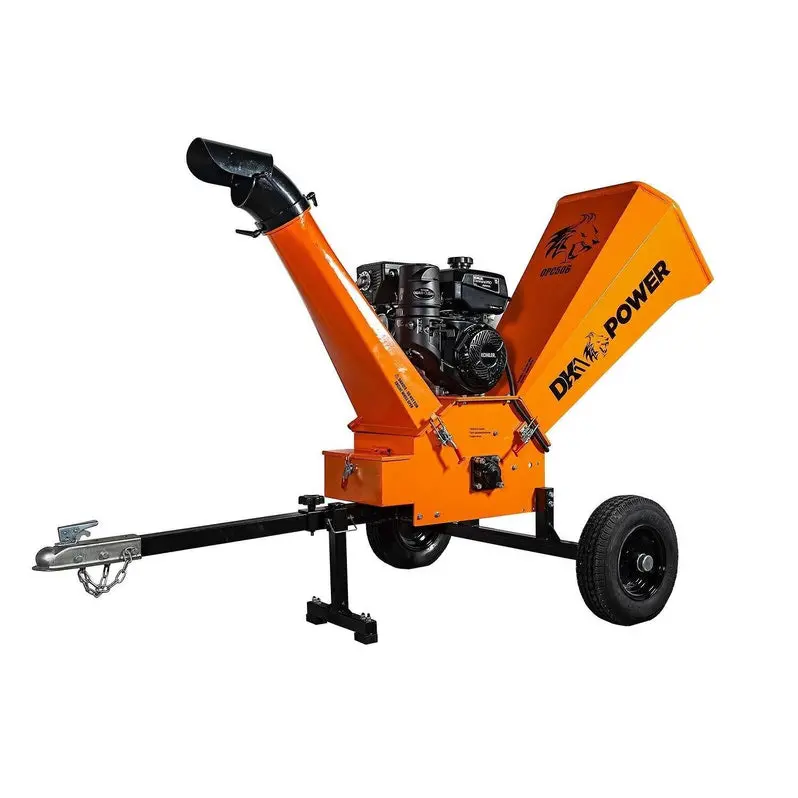 OPC506 6-Inch Gas Chipper Shredder Powered by Kohler CH440 Engine and Cyclonic Efficiency Technology