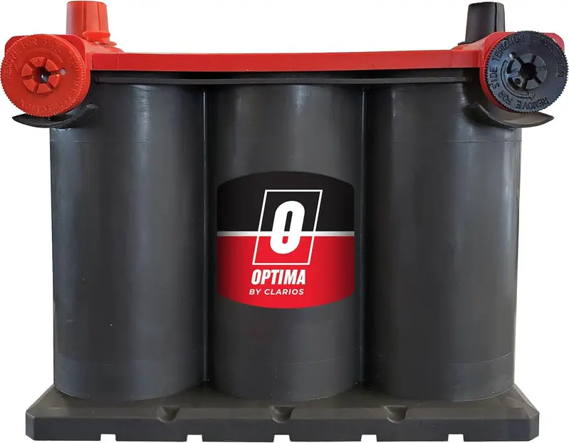 OPTIMA RedTop AGM Battery – 720 CCA Dual-Terminal Power Source for Performance Vehicles and High-Load Applications