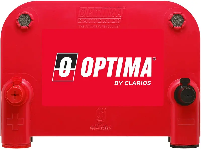 OPTIMA RedTop AGM Battery – 720 CCA Dual-Terminal Power Source for Performance Vehicles and High-Load Applications