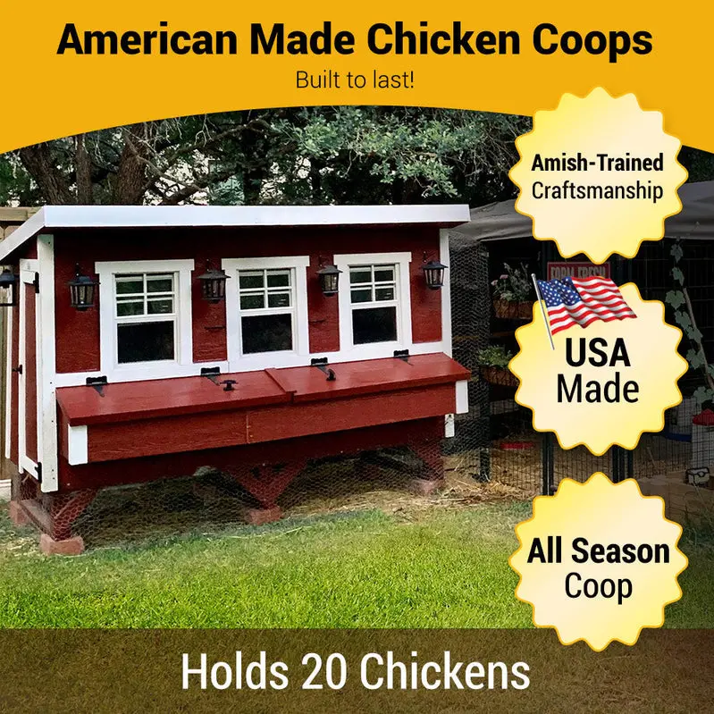 OverEZ Extra-Large Modular Chicken Coop – Predator-Resistant Design for Urban and Rural Homesteads