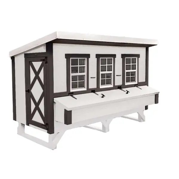OverEZ X-Large Chicken Coop – Well-Ventilated, Spacious Housing for Small Flocks