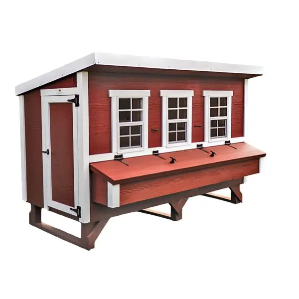 OverEZ X-Large Chicken Coop – Well-Ventilated, Spacious Housing for Small Flocks