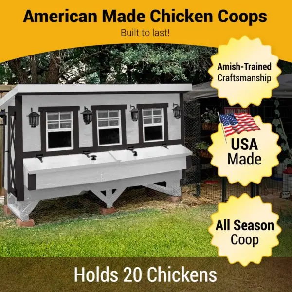 OverEZ X-Large Chicken Coop – Well-Ventilated, Spacious Housing for Small Flocks