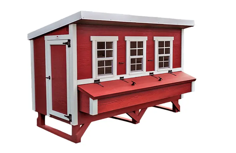 OverEZ XL Chicken Coop – Ventilated, Spacious Housing for Up to 20 Chickens