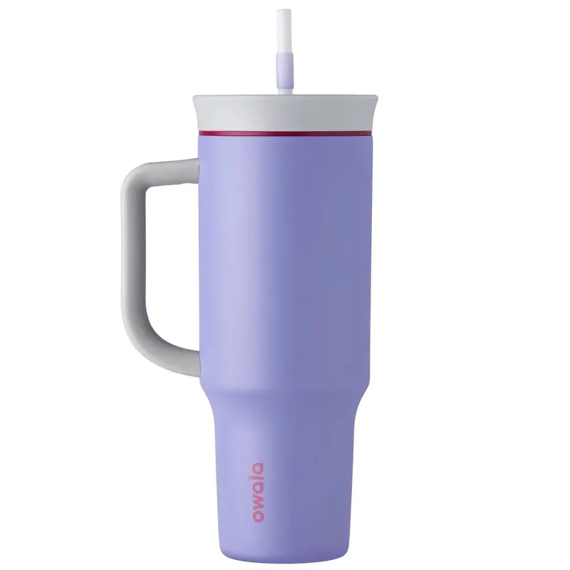 Owala FreeSip 40 oz Stainless Steel Insulated Tumbler with Handle – Whimsical Daydream
