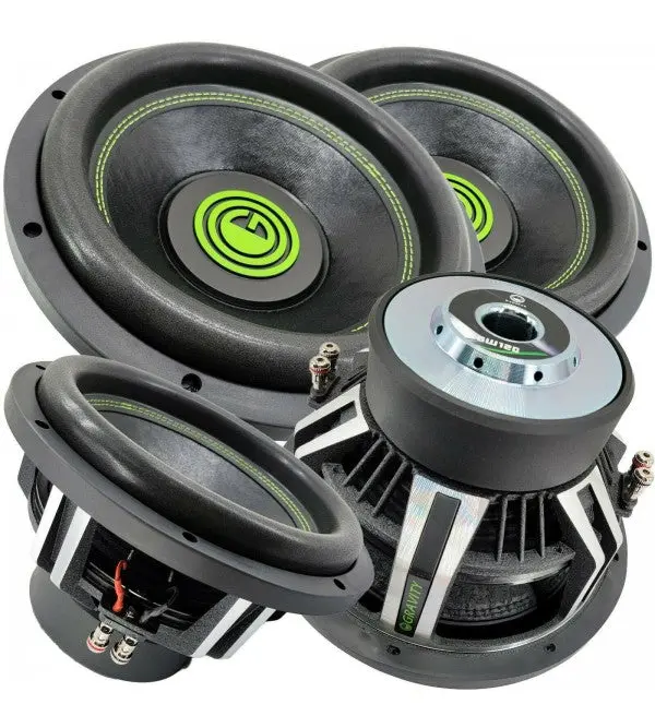 Pair of 12-Inch Dual Voice Coil Subwoofers – Warzone Series, 6000W Max Power, 2-Ohm Impedance