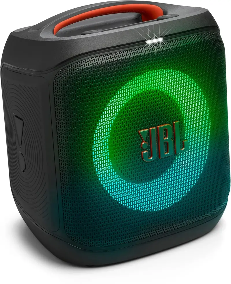 PartyBox Encore Essential 2 Bluetooth Speaker – Portable 15-Hour Battery Speaker with IPX4 Rating