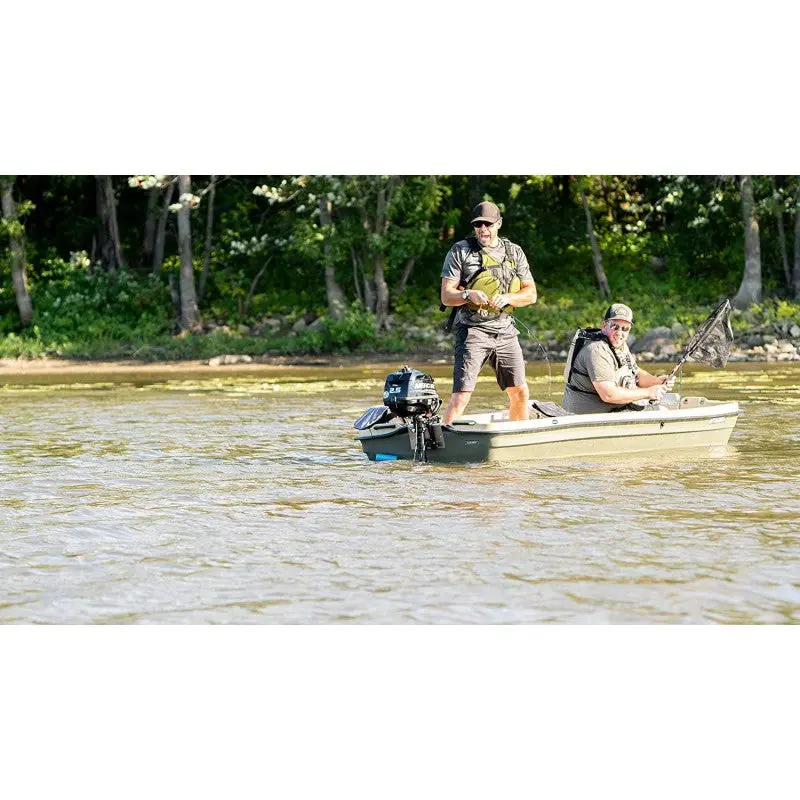 Pelican Intruder 12 ft Jon Boat – Lightweight Aluminum Fishing Vessel Featuring Flat Deck Layout