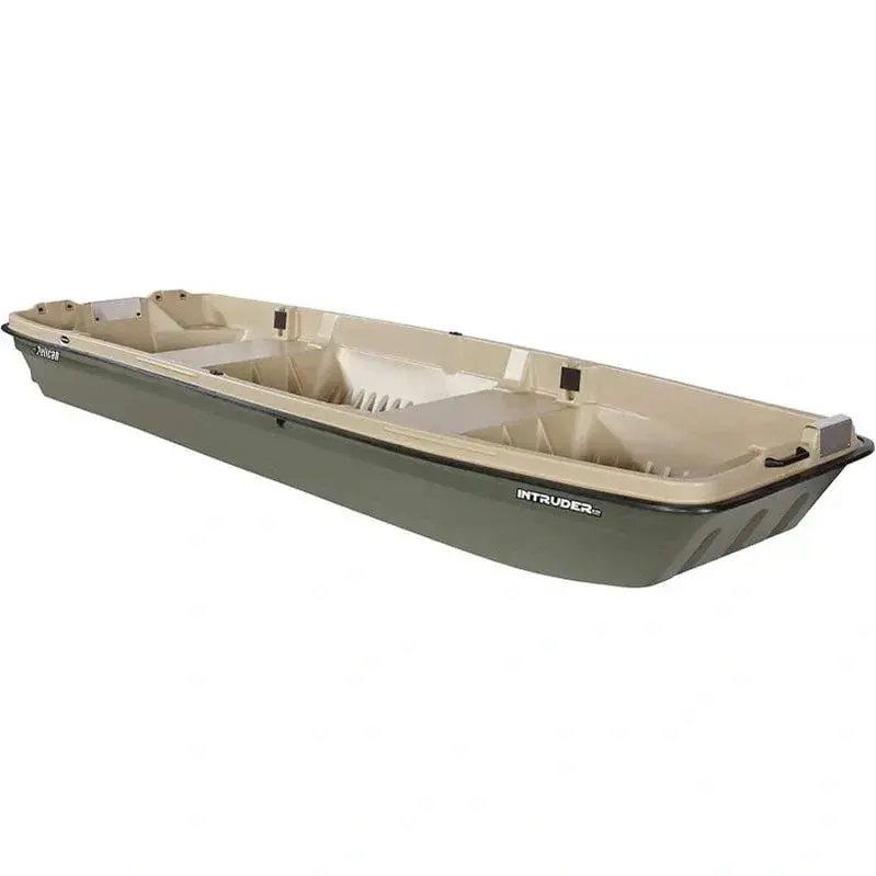 Pelican Intruder 12 Jon Boat – Lightweight 12-Foot Aluminum Fishing Craft