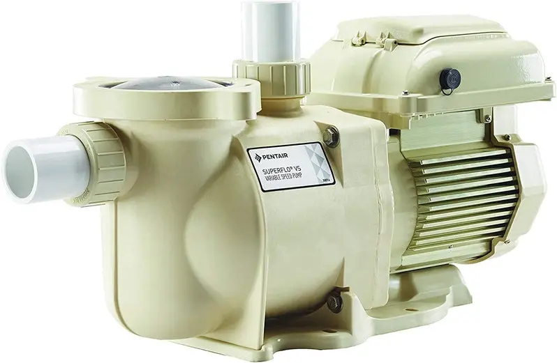 Pentair SuperFlo VS EC-342001 Energy-Efficient Pool Pump – 1.5 HP Variable-Speed, ENERGY STAR Certified (Almond Finish)