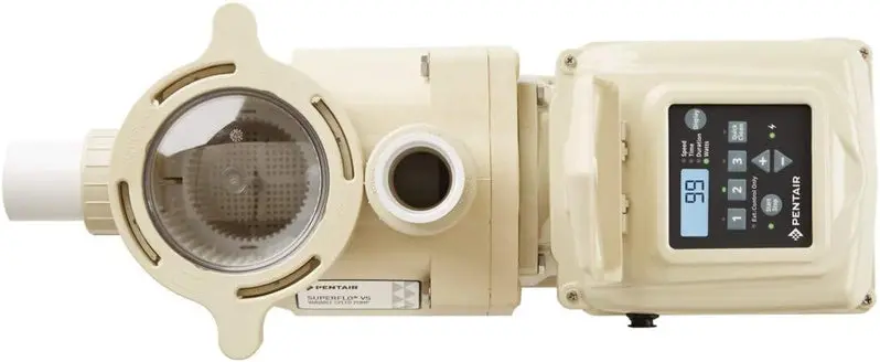 Pentair SuperFlo VS EC-342001 Energy-Efficient Pool Pump – 1.5 HP Variable-Speed, ENERGY STAR Certified (Almond Finish)