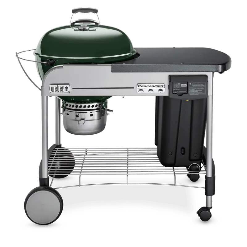 Performer Deluxe 22-Inch Charcoal Grill with Heavy-Gauge Steel Frame