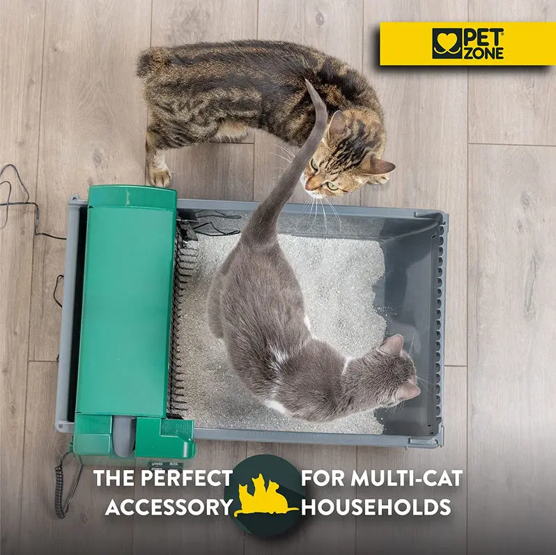 Pet Zone SmartScoop Automatic Self-Cleaning Litter Box – Refill-Free Operation