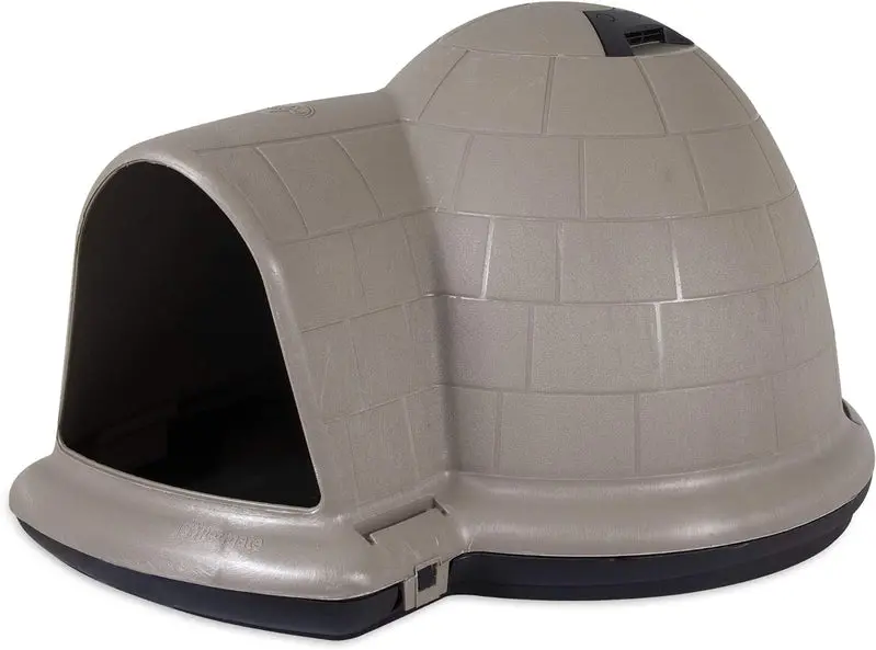 Petmate Indigo XL Dog House for Large Breeds – Eco-Friendly Igloo Shelter with All-Weather Durability
