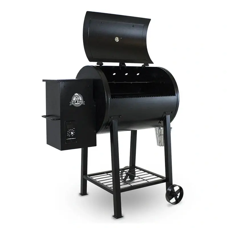 Pit Boss 700FB Wood Pellet Grill – Flame Broiler Tech, 700 sq. in. Cooking Surface, Authentic Smoked Flavor