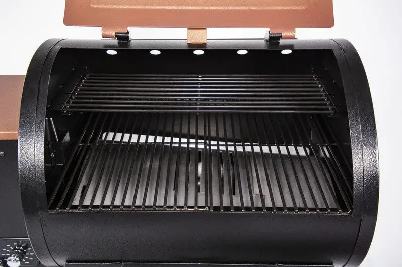 Pit Boss Lexington Pellet Grill & Smoker – 540 Sq. In. Wood-Fueled BBQ Unit with Flame Broiler and Integrated Meat Probe
