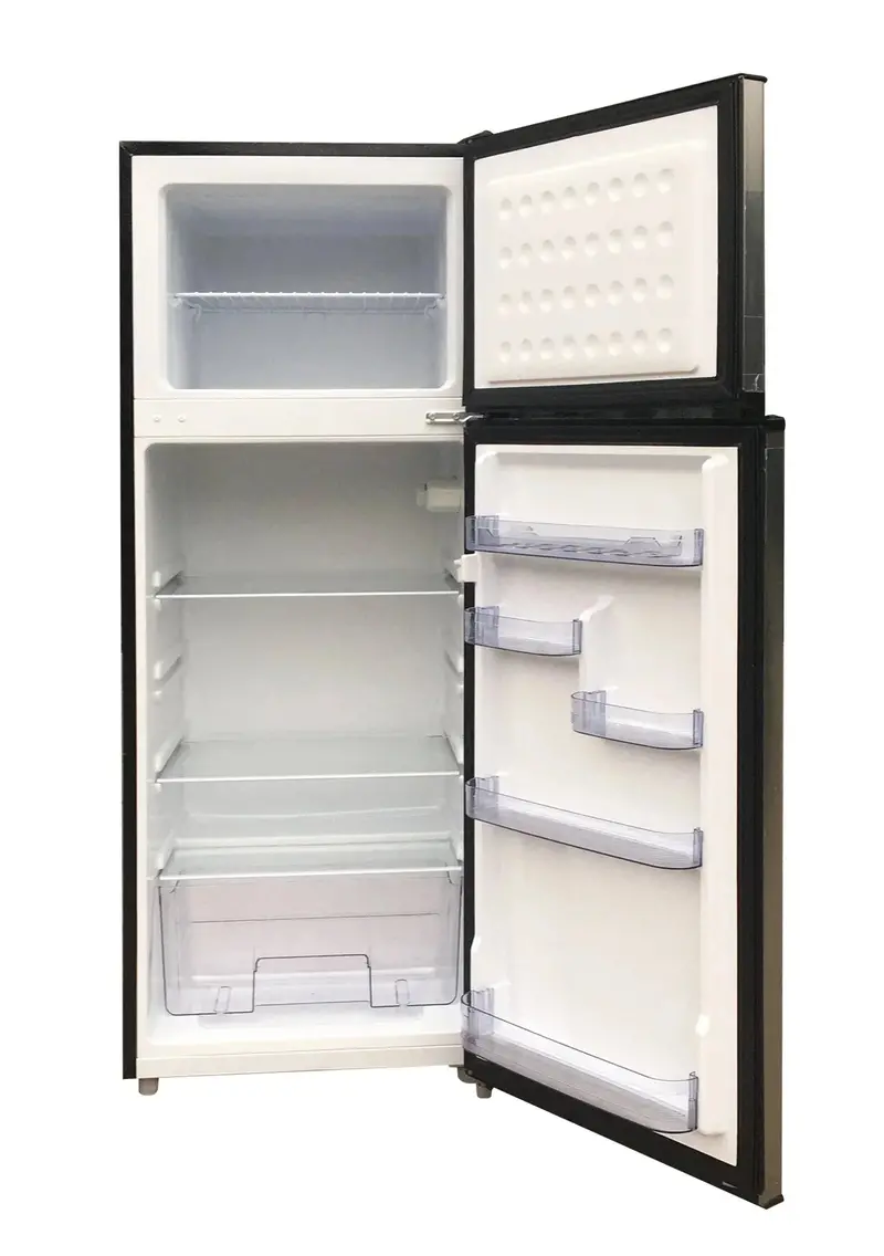 Platinum Series 7.5 Cubic Foot Refrigerator – Stainless Steel-Effect Exterior