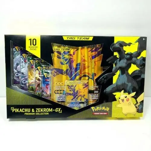Pokémon Pikachu & Zekrom GX Premium Collection — Limited-Edition Box Set