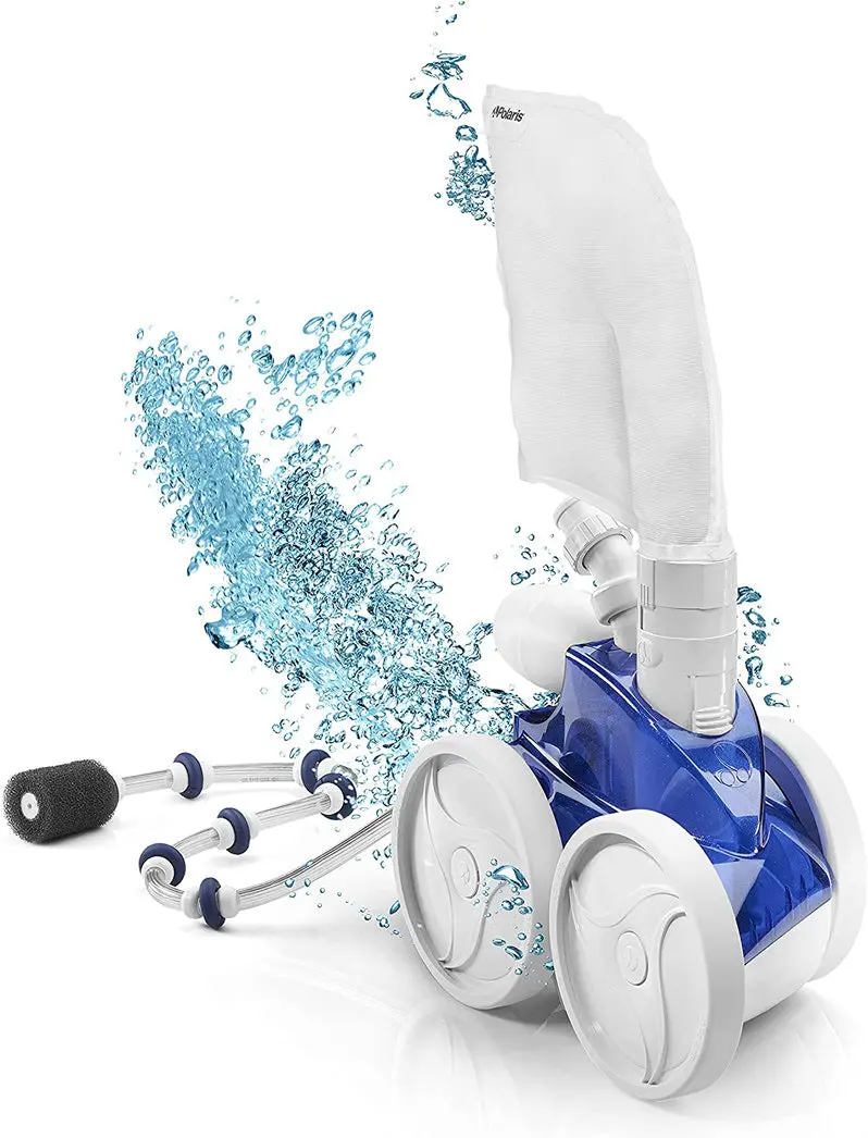 Polaris Vac-Sweep 360 Pressure-Side Inground Pool Vacuum with Triple-Jet Cleaning Power