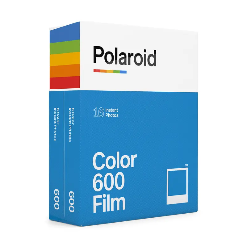 Polaroid 600 Double Exposure Instant Film – Color Film Pack Compatible with Polaroid 600-Series Cameras