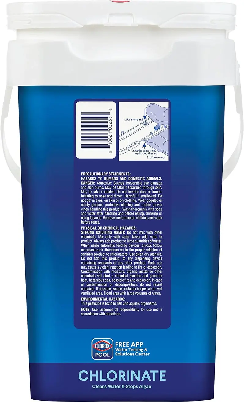 Pool & Spa Active99 Tri-Chlor Chlorine Tablets (3") | Slow-Dissolving Sanitizer for Algae & Bacteria Control | 35 lb Bulk Pack