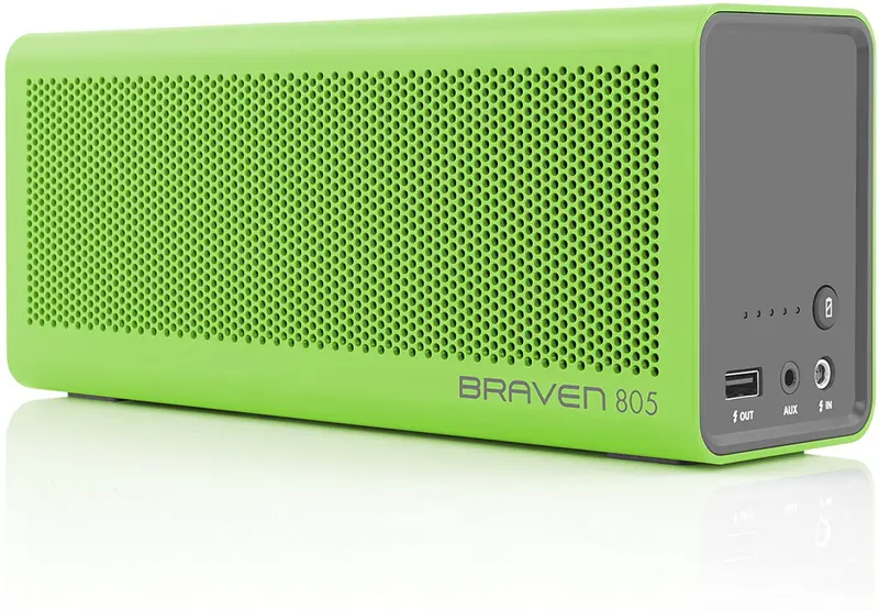 Portable Bluetooth Speaker with 18-Hour Playtime and Built-In Power Bank Functionality 2
