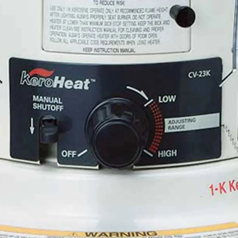 Portable Sengoku KeroHeat 23,500 BTU Kerosene Heater – Safe for Indoor and Outdoor Use