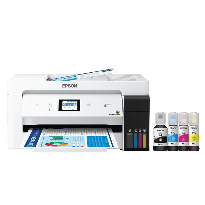 Portable Wireless Color All-in-One Inkjet Printer with Scan, Copy, and Mobile Printing
