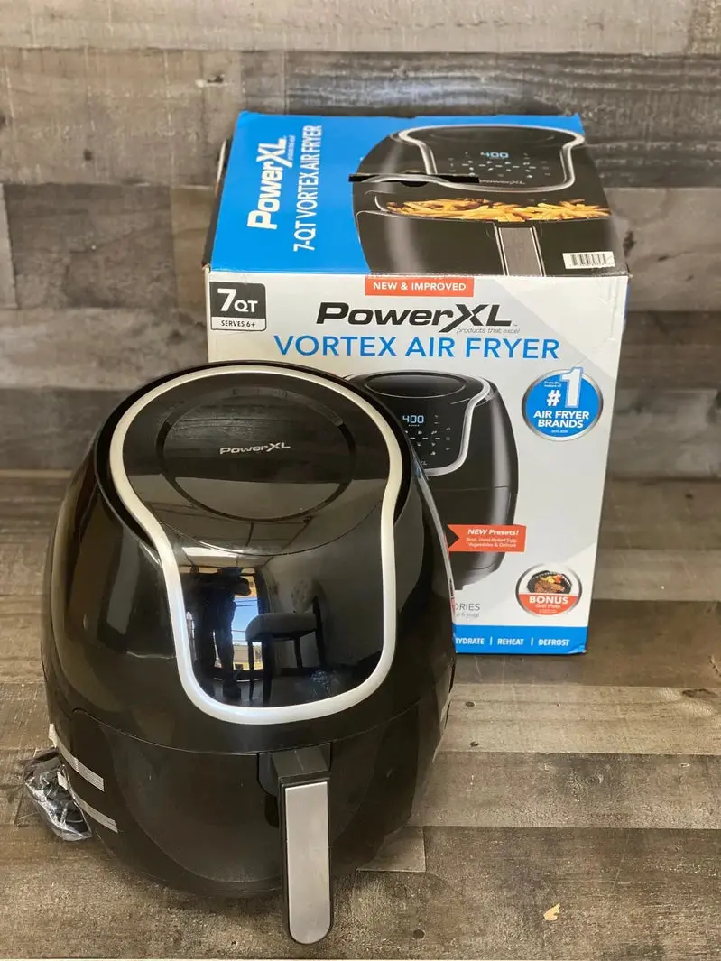 PowerXL Vortex Air Fryer Multi-Cooker: Roast, Bake, Dehydrate & Reheat in One Non-Stick Unit