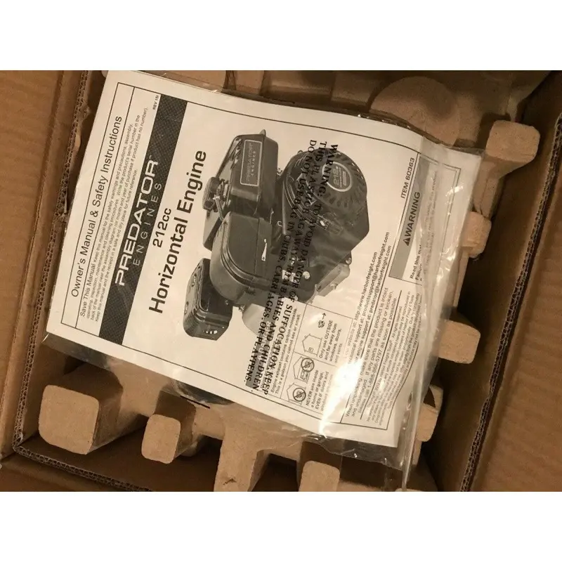 Predator 6.5 HP Horizontal Shaft Gas Engine – 212cc OHV Power Source for Generators and Small Equipment