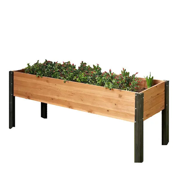 Premium Raised Garden Bed – Heavy-Duty Elevated Planter Box (70" x 24" x 29") Designed for Patios, Decks, and Small-Space Gardening