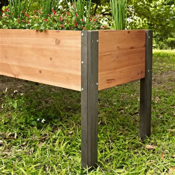 Premium Raised Garden Bed – Heavy-Duty Elevated Planter Box (70" x 24" x 29") Designed for Patios, Decks, and Small-Space Gardening