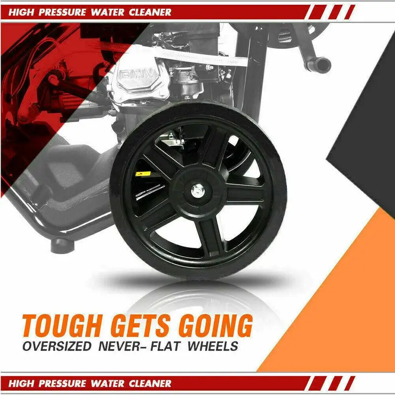 Professional-Grade Gas-Powered Pressure Washer – 4800 PSI with Adjustable Multi-Jet Nozzle