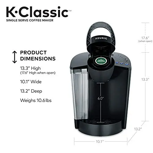 Programmable Single-Serve K-Cup Coffee Brewer – Customizable Brew Strength and Size