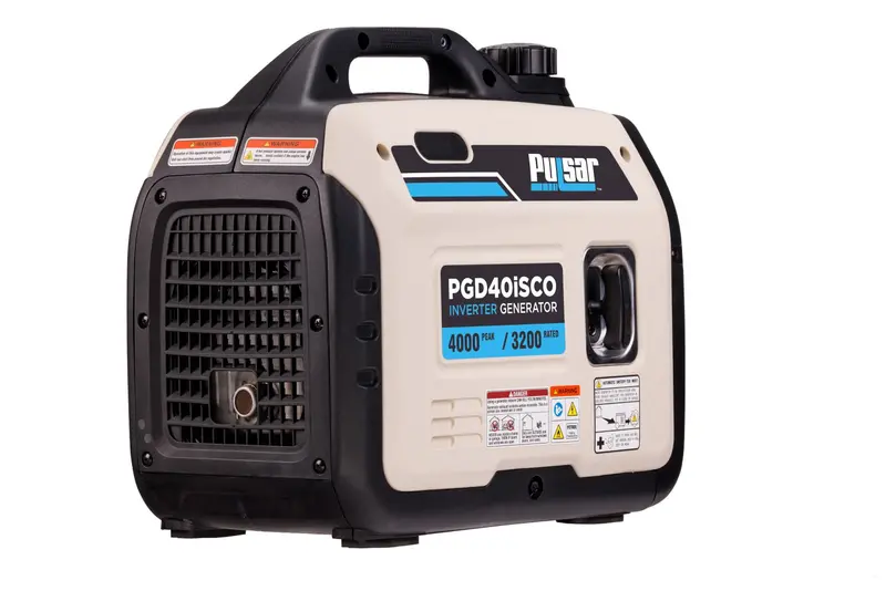 Pulsar 4000W Inverter Generator – Quiet Operation, CO Sentry Safety, Portable & Electronics-Safe Power Source