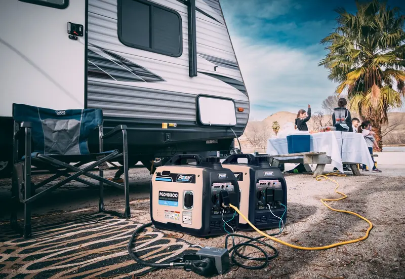 Pulsar 4000W Inverter Generator – Quiet Operation, CO Sentry Safety, Portable & Electronics-Safe Power Source
