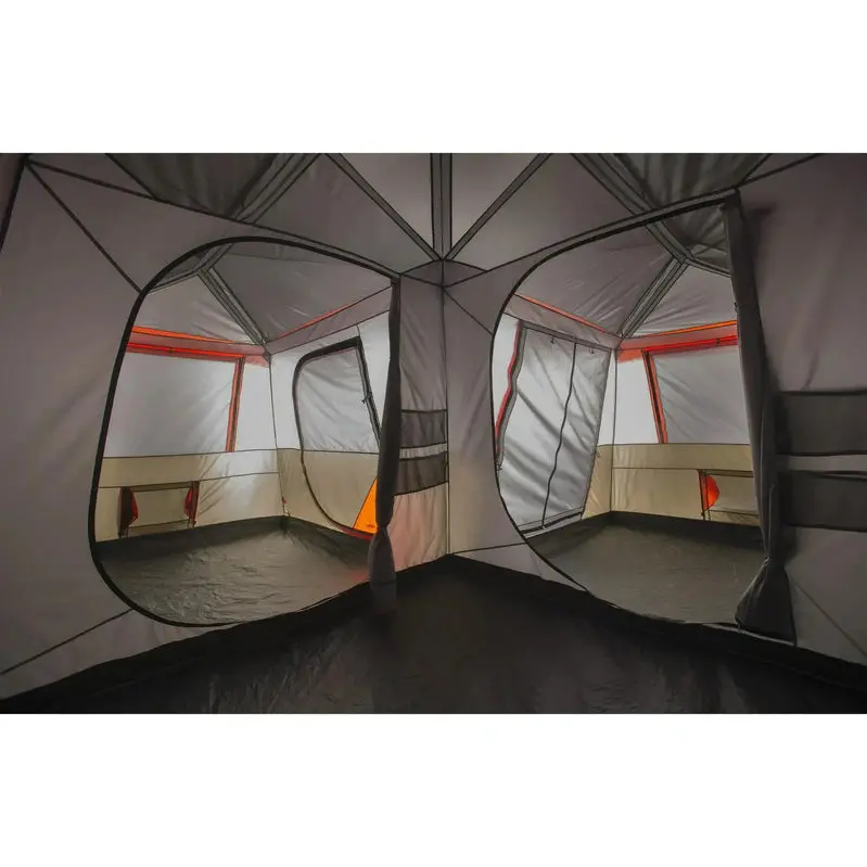 Quick-Setup 12-Person Cabin Tent – Lightweight, Portable Camping Shelter with Streamlined Assembly