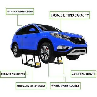 QuickJack 7000TL Mobile Vehicle Lift – Heavy-Duty Support for Trucks and SUVs