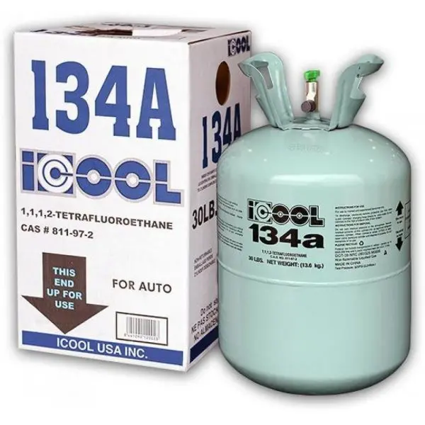 R-134a Refrigerant Tank – 30 lb Domestic Automotive and Appliance Cooling Gas