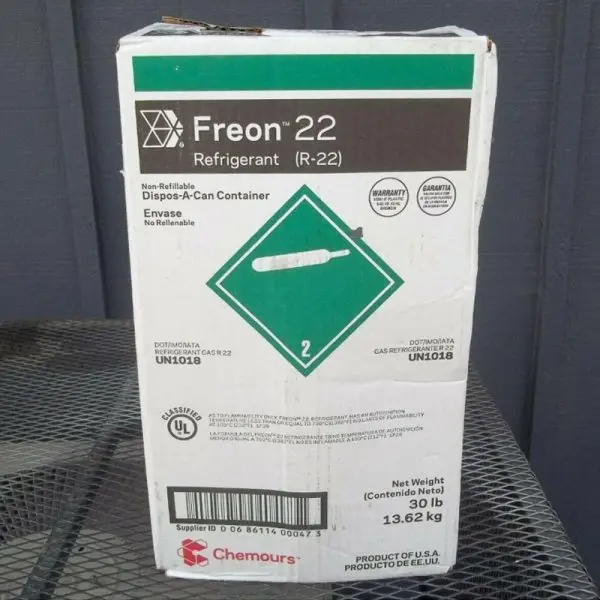 R-22 Refrigerant – 30 lb Sealed New-in-Box Cylinder for Legacy HVAC and Refrigeration Systems