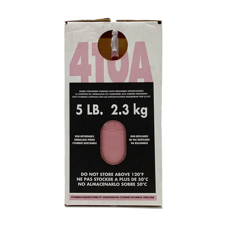 R-410A Refrigerant Cylinder – 5-Pound HVAC Recharge Gas for System Maintenance and Servicing
