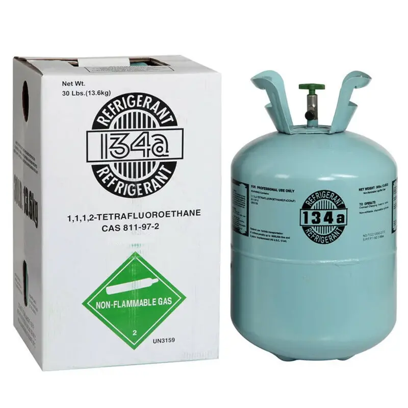 R134a Automotive AC Refrigerant – 30-Lb Cylinder of 1,1,1,2-Tetrafluoroethane for Vehicle Cooling Systems