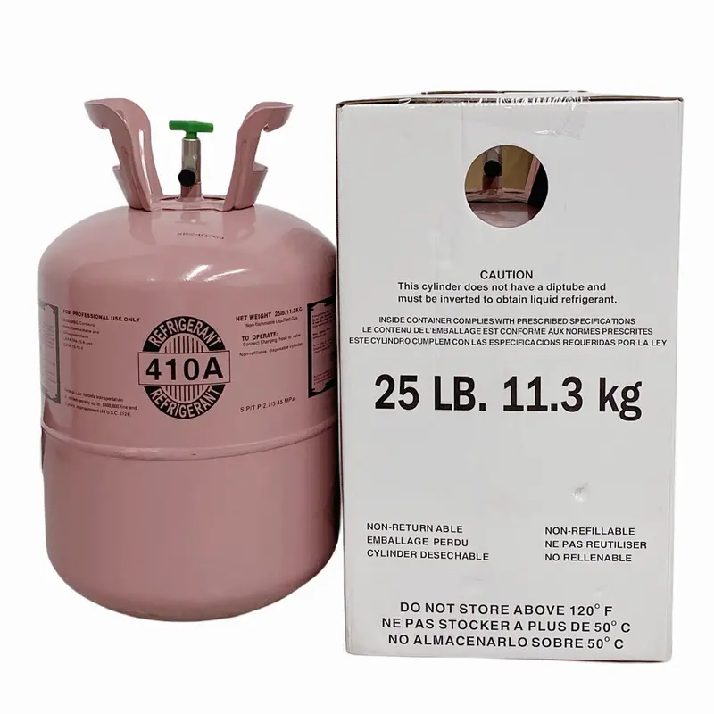 R410A Refrigerant Canister – 25-Pound HVAC/AC & Heat Pump Charging Container