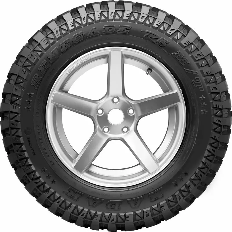 Radar Renegade R5 LT31X10.50R15 Mud-Terrain Tire – 109Q Load Index for Light Trucks