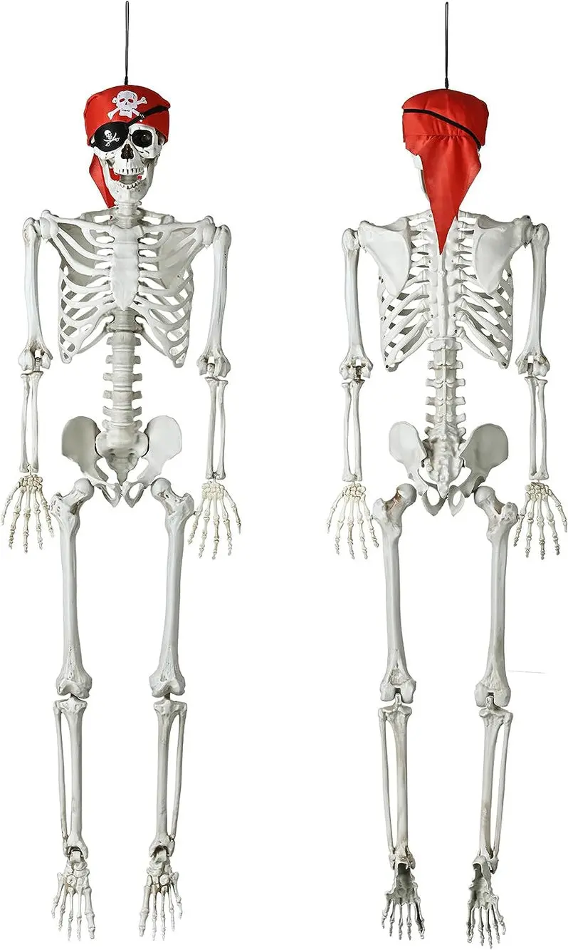 Realistic Resin Halloween Skull Decor – Lifelike Spooky Prop for Haunted Houses & Themed Displays