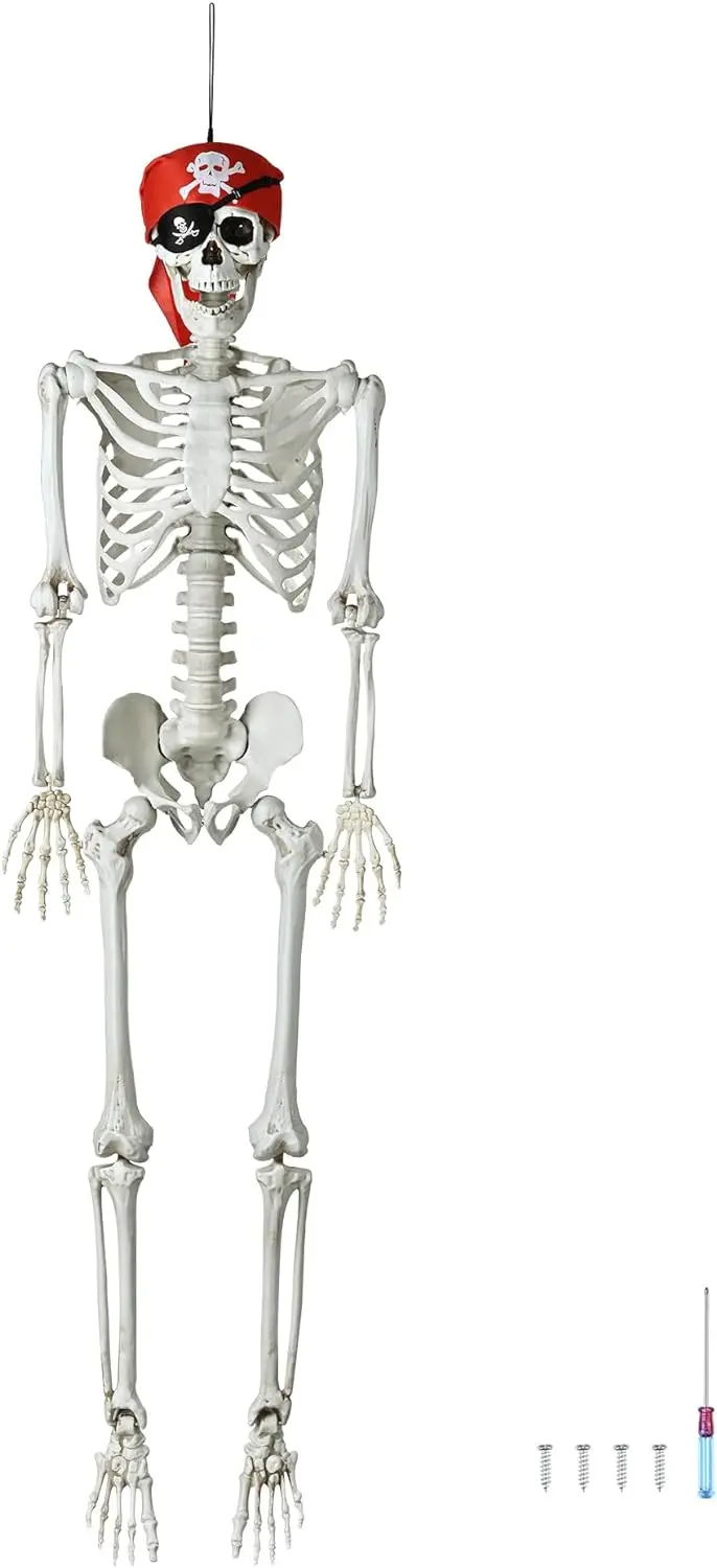 Realistic Resin Halloween Skull Decor – Lifelike Spooky Prop for Haunted Houses & Themed Displays