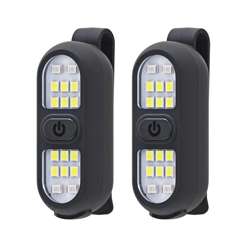 Rechargeable Clip-On Safety Lights – Bright LED Visibility for Runners, Hikers & Night Walkers 2