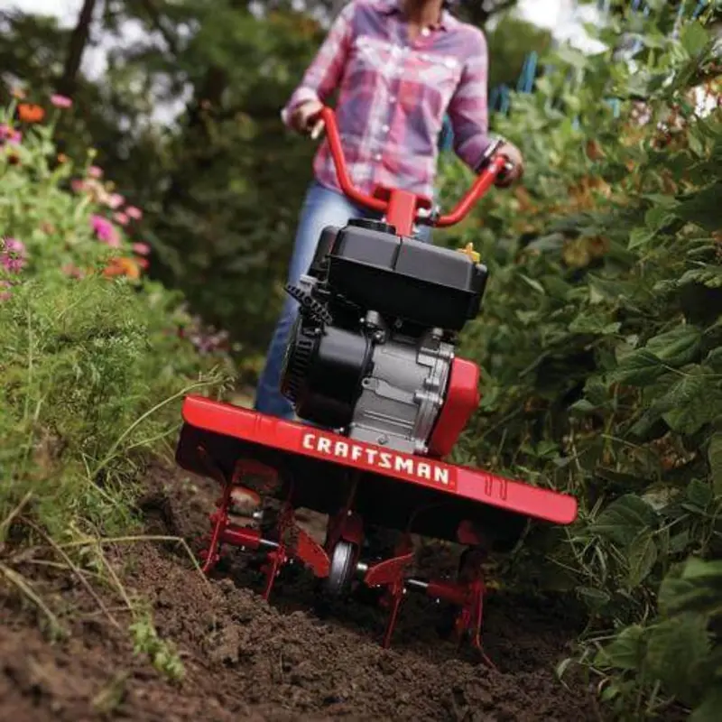 Refurbished Craftsman Front-Tine Garden Tiller – Scratch-and-Dent Unit