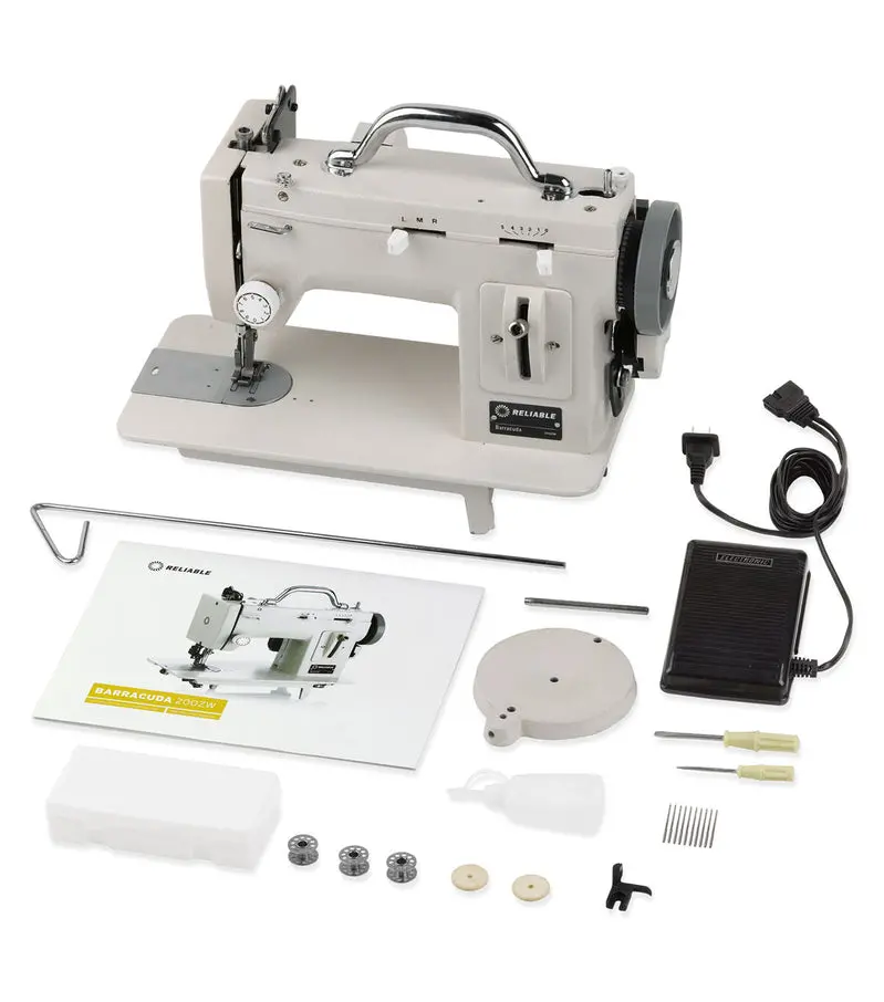 Reliable Barracuda 200ZW Heavy-Duty Walking Foot Sewing Machine