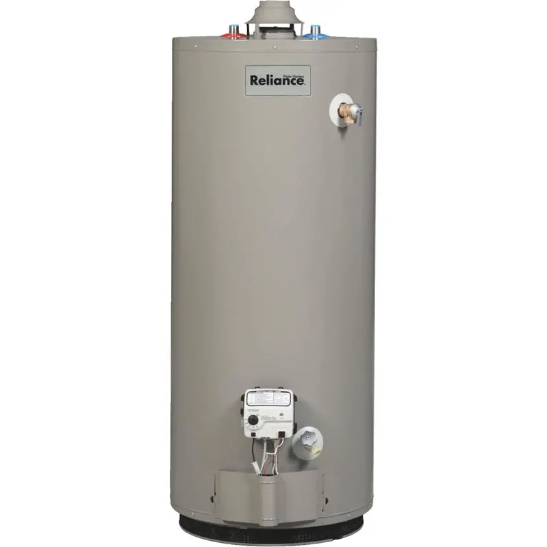 Reliance 40-Gallon Propane Water Heater – Eco-Insulated with Green Choice Burner
